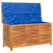 Ladă depozitare grădină cu grilaj 113x50x56cm lemn masiv acacia - WALTI WALTI