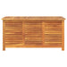 Ladă depozitare grădină cu grilaj 113x50x56cm lemn masiv acacia - WALTI WALTI