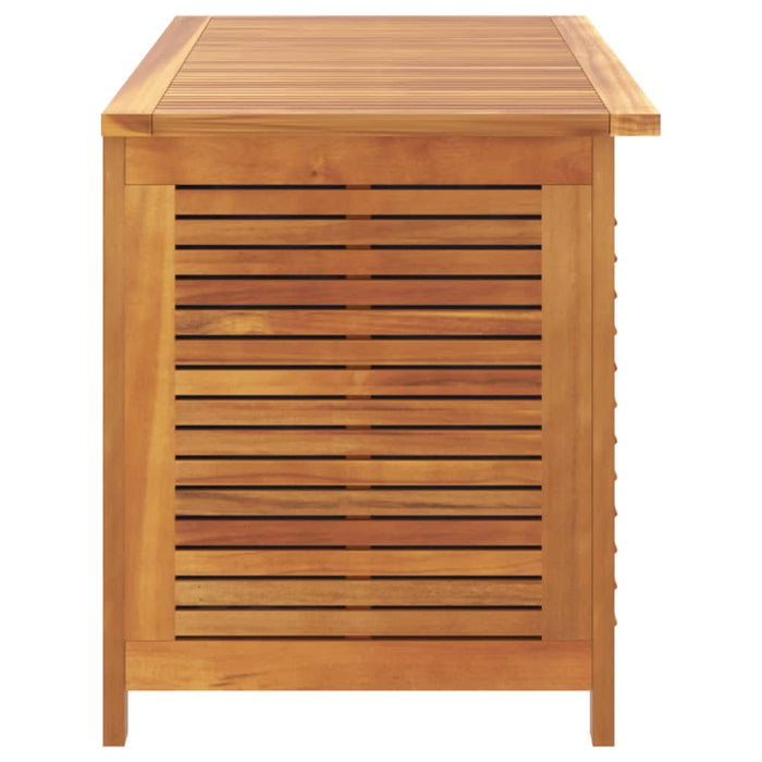 Ladă depozitare grădină cu grilaj 113x50x56cm lemn masiv acacia - WALTI WALTI