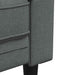 Canapea Chesterfield cu 2 locuri, gri închis, material textil - WALTI WALTI