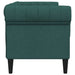 Canapea Chesterfield cu 2 locuri, verde închis, material textil - WALTI WALTI