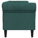 Canapea Chesterfield cu 3 locuri, verde închis, material textil - WALTI WALTI