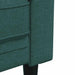 Canapea Chesterfield cu 3 locuri, verde închis, material textil - WALTI WALTI