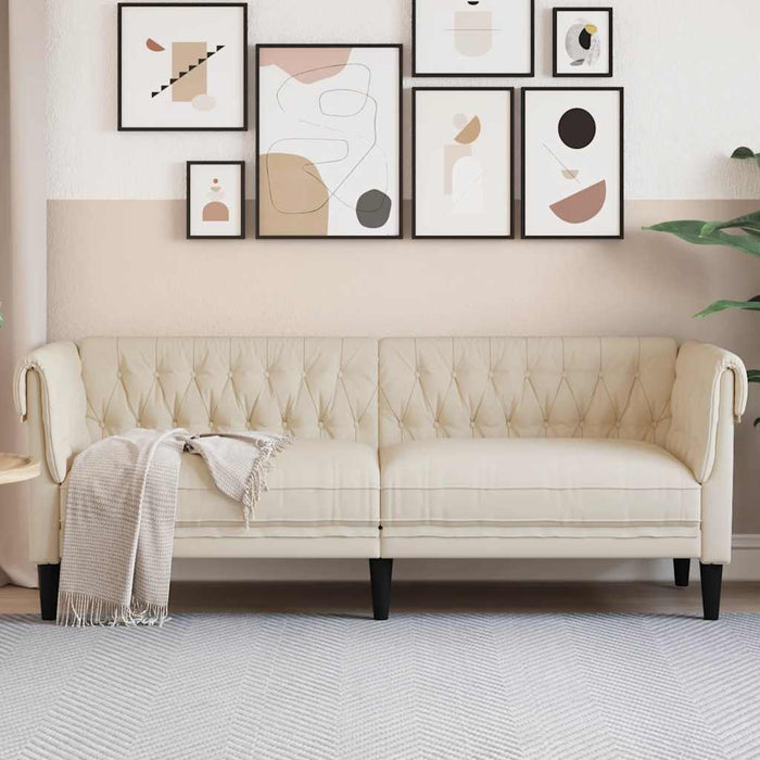 Canapea Chesterfield cu 3 locuri, in - WALTI WALTI
