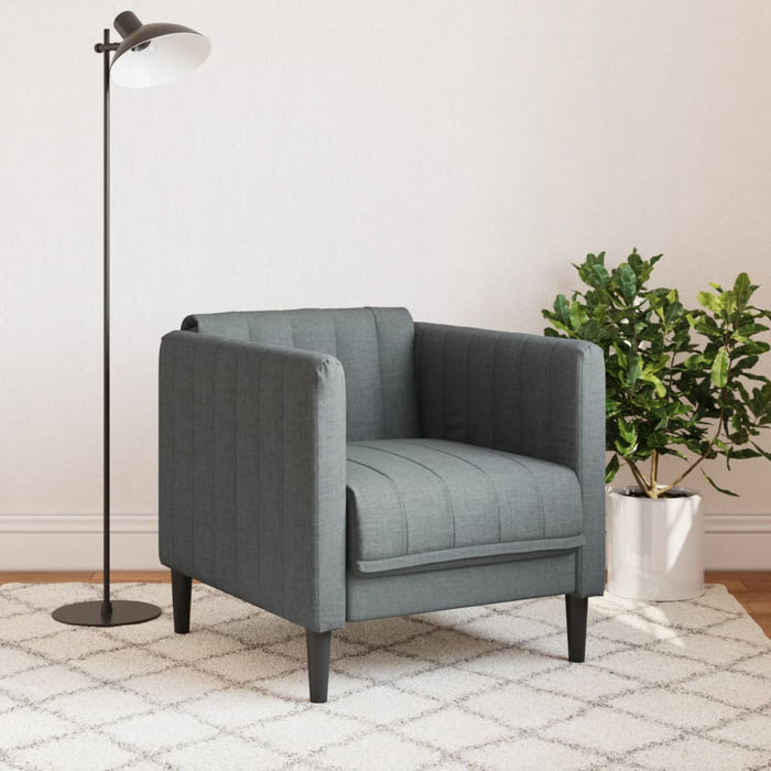Fotoliu, gri închis, material textil - WALTI WALTI
