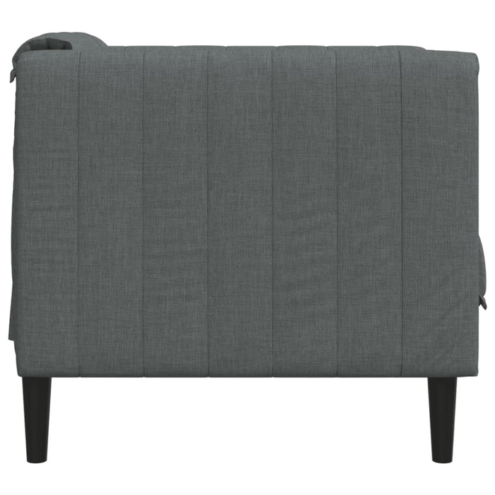 Fotoliu, gri închis, material textil - WALTI WALTI