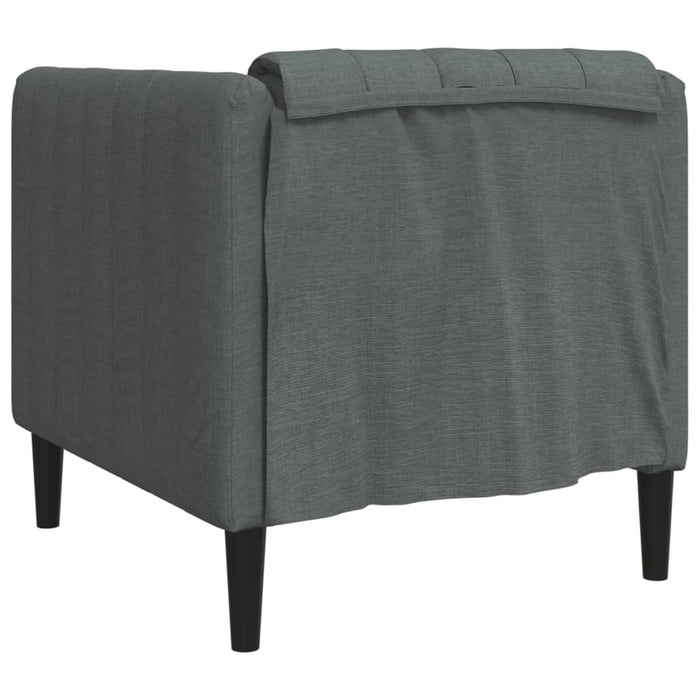 Fotoliu, gri închis, material textil - WALTI WALTI