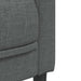 Fotoliu, gri închis, material textil - WALTI WALTI