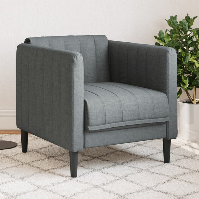 Fotoliu, gri închis, material textil - WALTI WALTI