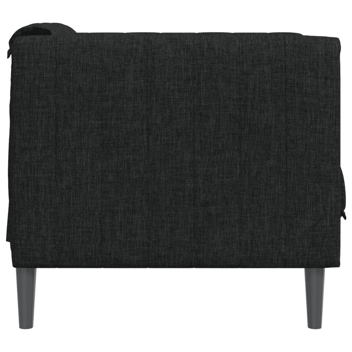 Fotoliu, negru, material textil - WALTI WALTI