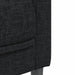 Fotoliu, negru, material textil - WALTI WALTI