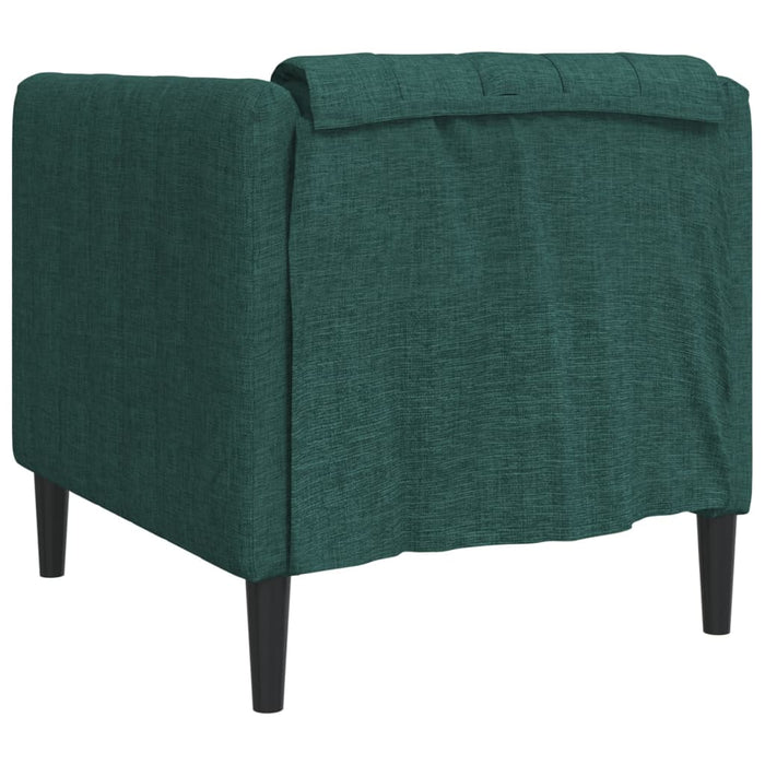 Fotoliu, verde închis, material textil - WALTI WALTI
