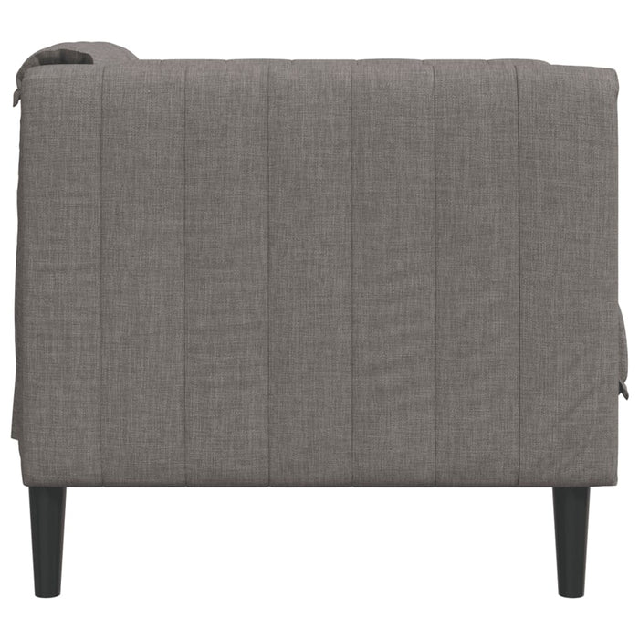 Fotoliu, gri taupe, material textil - WALTI WALTI