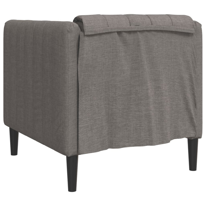 Fotoliu, gri taupe, material textil - WALTI WALTI