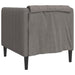Fotoliu, gri taupe, material textil - WALTI WALTI