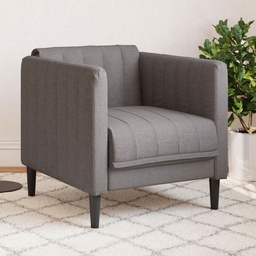 Fotoliu, gri taupe, material textil - WALTI WALTI