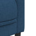 Fotoliu, albastru, material textil - WALTI WALTI