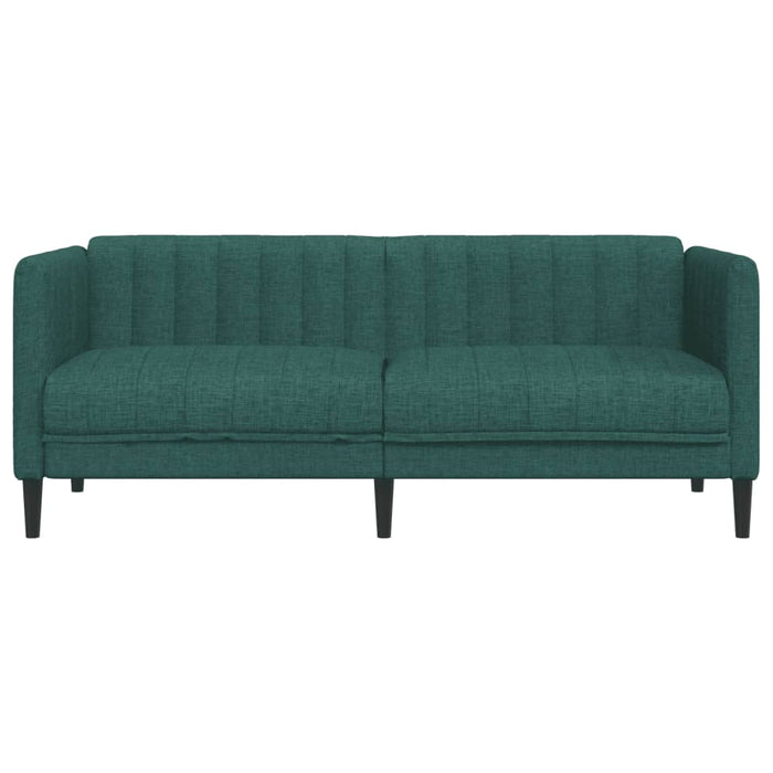 Canapea, 2 locuri, verde închis, material textil - WALTI WALTI