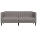 Canapea, 2 locuri, gri taupe, material textil - WALTI WALTI