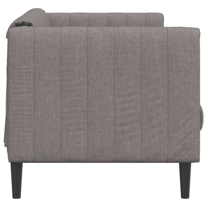 Canapea, 2 locuri, gri taupe, material textil - WALTI WALTI