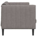 Canapea, 2 locuri, gri taupe, material textil - WALTI WALTI