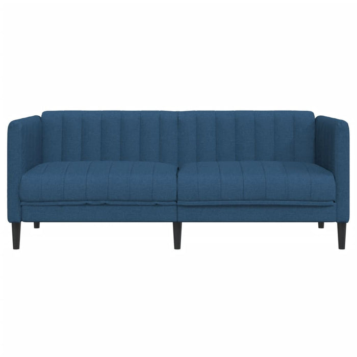 Canapea cu 2 locuri, albastru, material textil WALTI