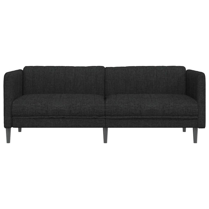 Canapea, 2 locuri, negru, material textil - WALTI WALTI