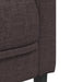 Canapea cu 3 locuri, maro închis, material textil - WALTI WALTI