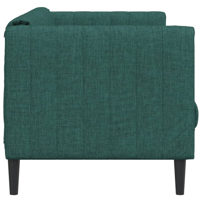 Canapea cu 3 locuri, verde închis, material textil - WALTI WALTI