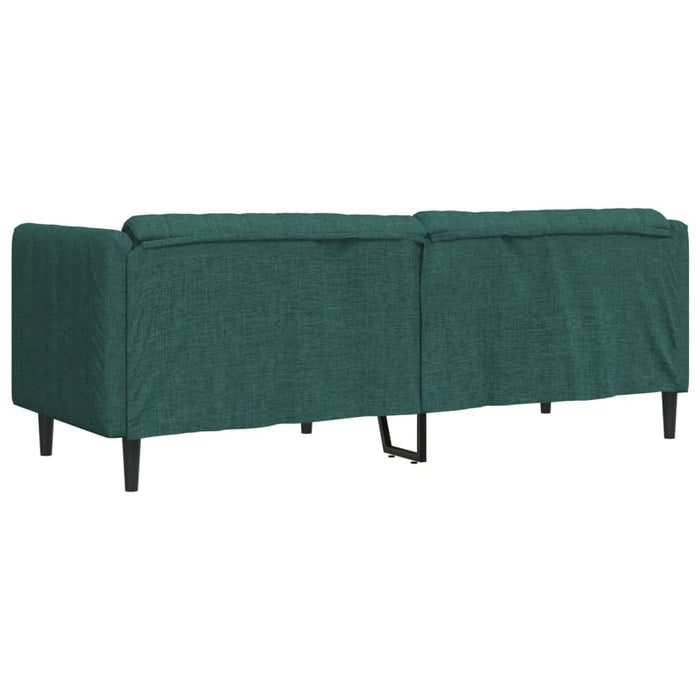 Canapea cu 3 locuri, verde închis, material textil - WALTI WALTI