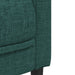 Canapea cu 3 locuri, verde închis, material textil - WALTI WALTI