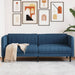 Canapea cu 3 locuri, albastru, material textil - WALTI WALTI