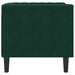 Fotoliu Chesterfield, verde închis, catifea - WALTI WALTI