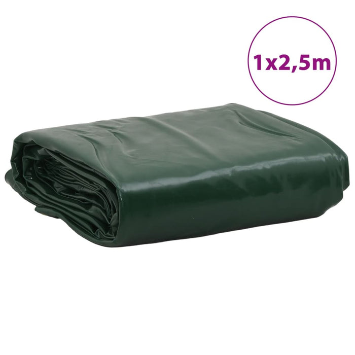 Prelată, verde, 1x2,5 m, 650 g/m² WALTI