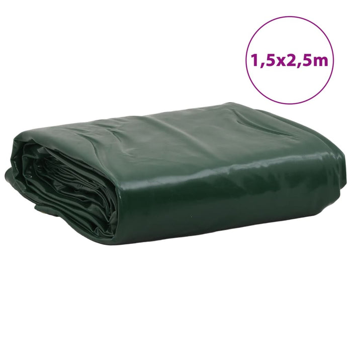 Prelată, verde, 1,5x2,5 m, 650 g/m² WALTI
