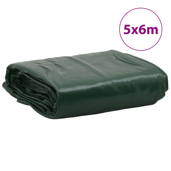 Prelată, verde, 5x6 m, 650 g/m² WALTI