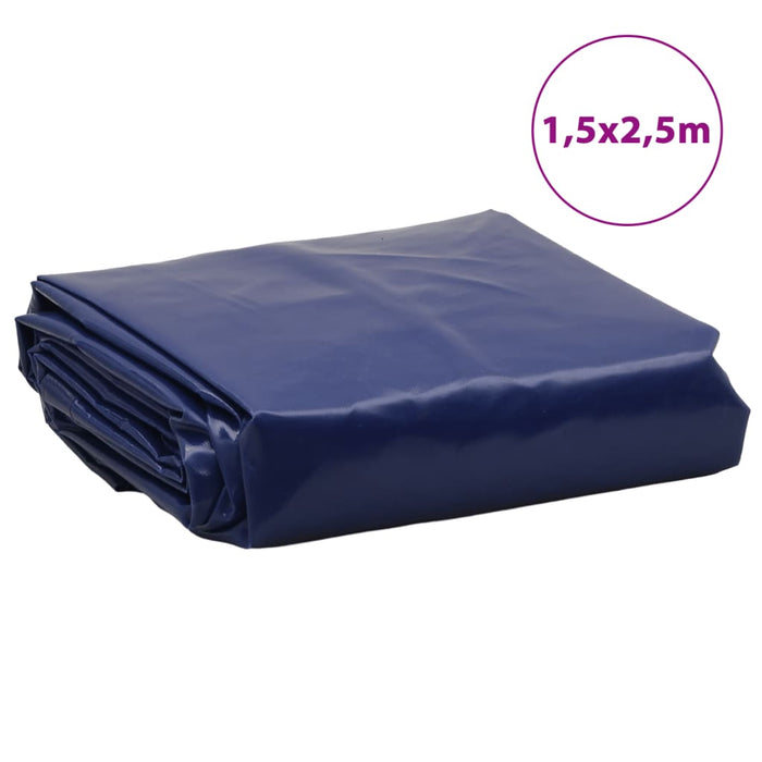 Prelată, albastru, 1,5x2,5 m, 650 g/m² WALTI
