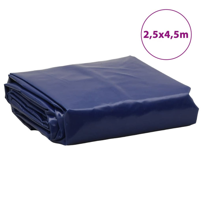 Prelată, albastru, 2,5x4,5 m, 650 g/m² WALTI