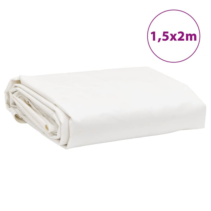 Prelată, alb, 1,5x2 m, 650 g/m² WALTI
