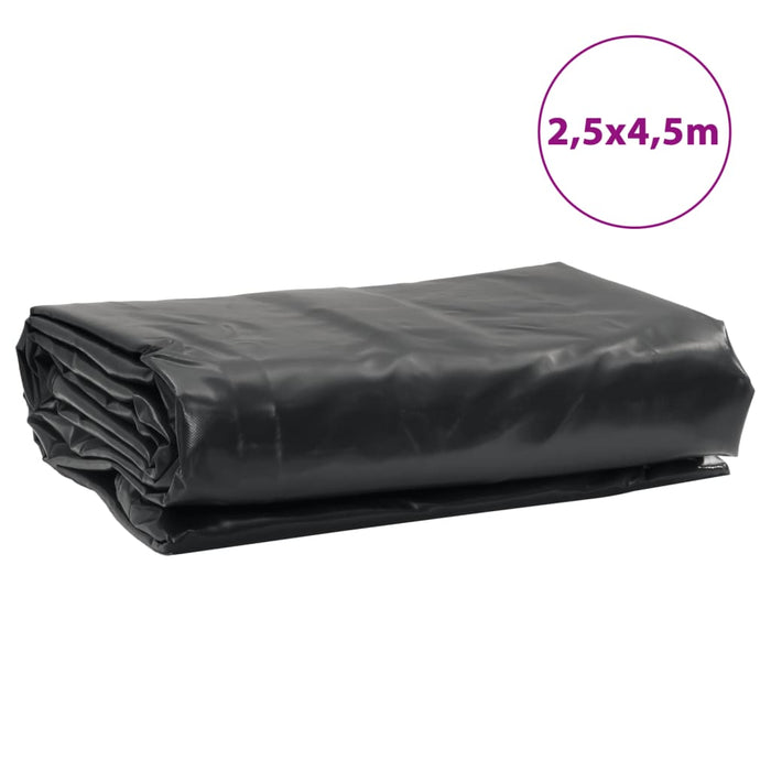 Prelată, negru, 2,5x4,5 m, 650 g/m² WALTI