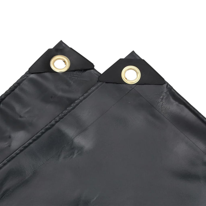 Prelată, negru, 5x5 m, 650 g/m² WALTI