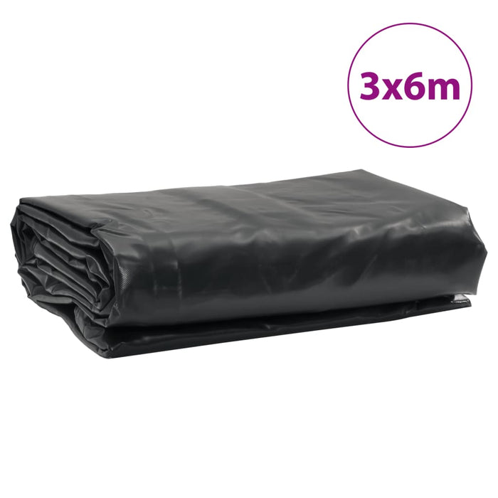 Prelată, antracit, 3x6 m, 650 g/m² WALTI