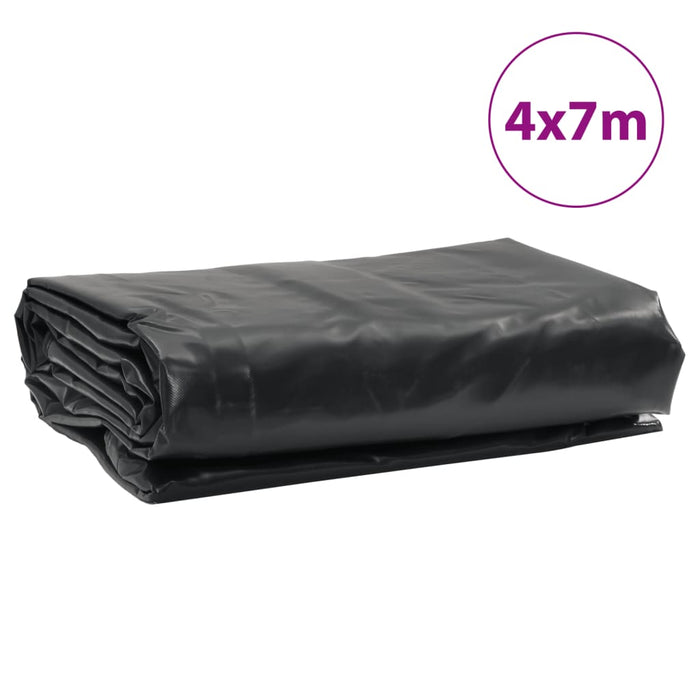 Prelată, antracit, 4x7 m, 650 g/m² WALTI