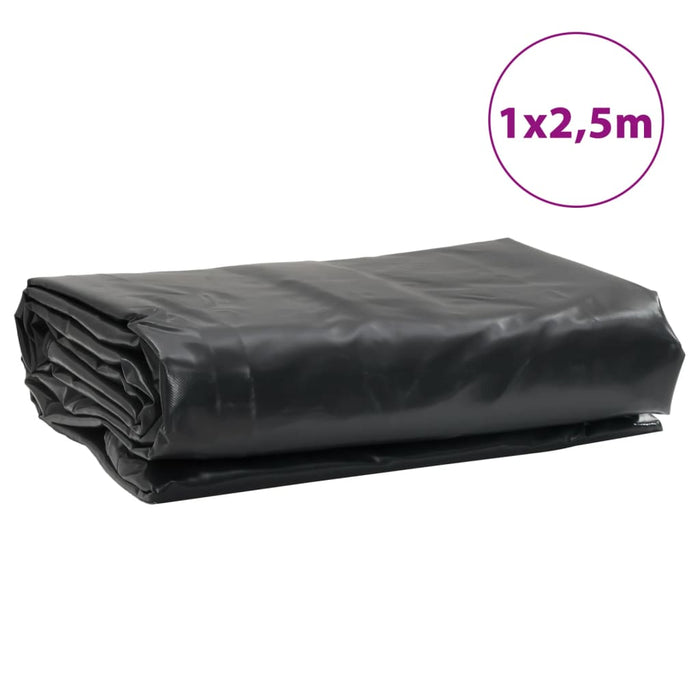 Prelată, antracit, 1x2,5 m, 650 g/m² WALTI
