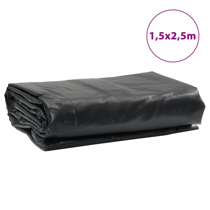 Prelată, antracit, 1,5x2,5 m, 650 g/m² WALTI
