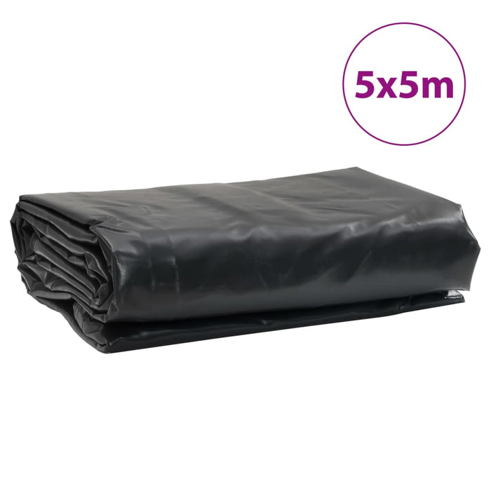 Prelată, antracit, 5x5 m, 650 g/m² WALTI