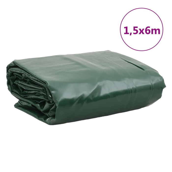 Prelată, verde, 1,5x6 m, 650 g/m² WALTI