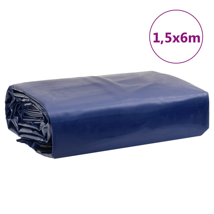 Prelată, albastru, 1,5x6 m, 650 g/m² WALTI