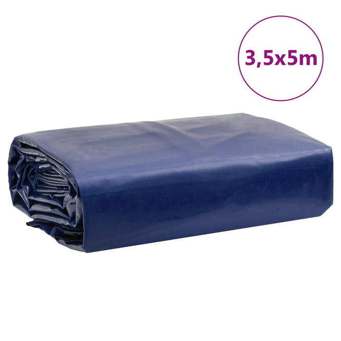 Prelată, albastru, 3,5x5 m, 650 g/m² WALTI