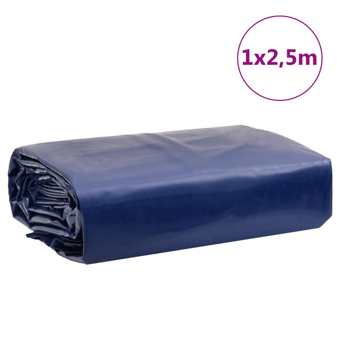 Prelată, albastru, 1x2,5 m, 650 g/m² WALTI